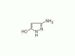 3-氨基-5-羟基吡唑，CAS NO.:6126-22-3图1