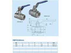 弹簧球阀型号》结构、尺寸阀、价格表、温州阀门图1