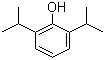 丙泊酚, 2,6-二异丙基苯酚, CAS #: 2078-54-8