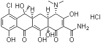 盐酸氯四环素 64-72-2