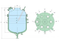 搪瓷储罐立式储罐卧式储罐|搪玻璃储罐厂图1