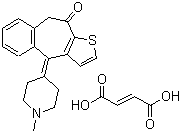 富马酸酮替芬 34580-14-8