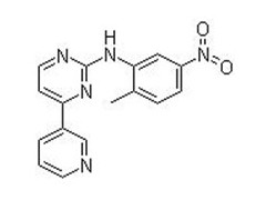 N-(2-甲基-5-硝基苯基)-4-(3-吡啶基)-2嘧啶胺图1