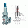 YA40Y带散热器弹簧全启式安全阀