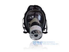 海固800球型大视野防毒面具+CO型5号滤毒罐
